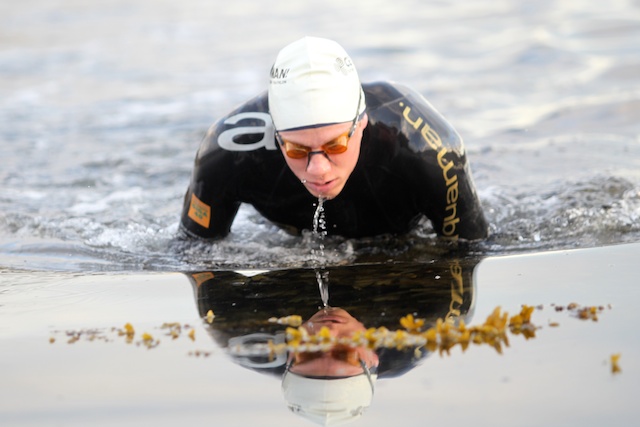 Fastest swim - Johan Nykvist [2012 Celtman]